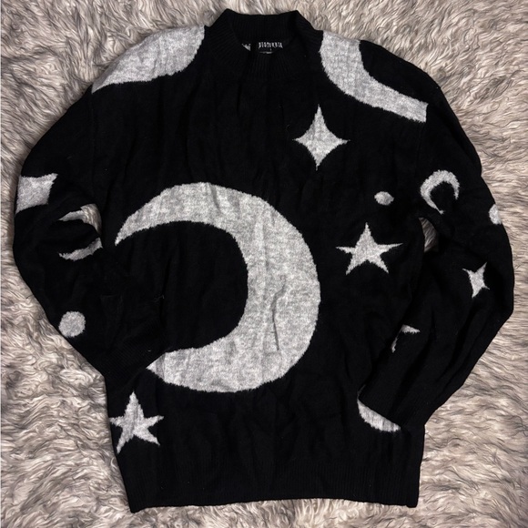Disturbia Sweaters - Disturbia Stellar Oversized Sweater